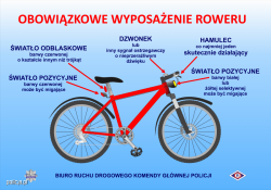 Obrazek na którym znajduje się rower i są opisane jego wszystkie części składowe.