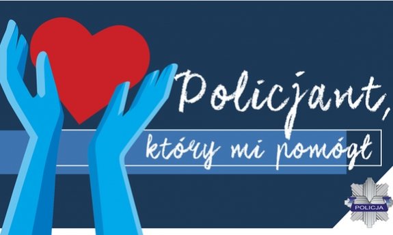 logo akcji pod hasłem policjant który mi pomógł