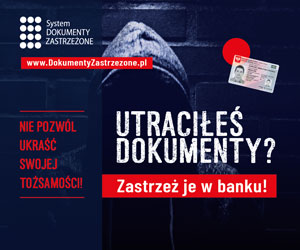 Plakat z kampanii informacyjnej systemu Dokumenty Zastrzeżone