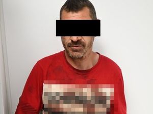 Zdjęcie stojącego 45 letniego mężczyzny, sprawcy zabójstwa