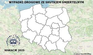 policyjna mapa wypadków drogowych