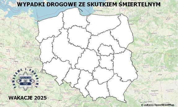 policyjna mapa wypadków drogowych