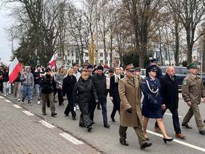Marsz Niepodległości ulicami Hrubieszowa