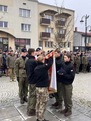 ślubowanie klas pierwszych o profilu mundurowym