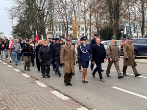 Marsz Niepodległości ulicami Hrubieszowa