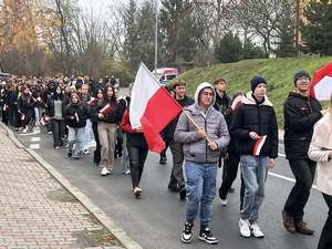 Marsz Niepodległości ulicami Hrubieszowa