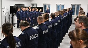 zakończenie szkolenia aspiranckiego w Ośrodku Szkolenia Policji w Lublinie