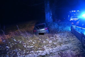 wypadek drogowy w miejscowości Białystok gmina Dołhobyczów