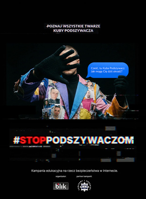 nie daj się oszukać metodą na podszywacza ogólnopolska kampania Blik i polskiej Policji