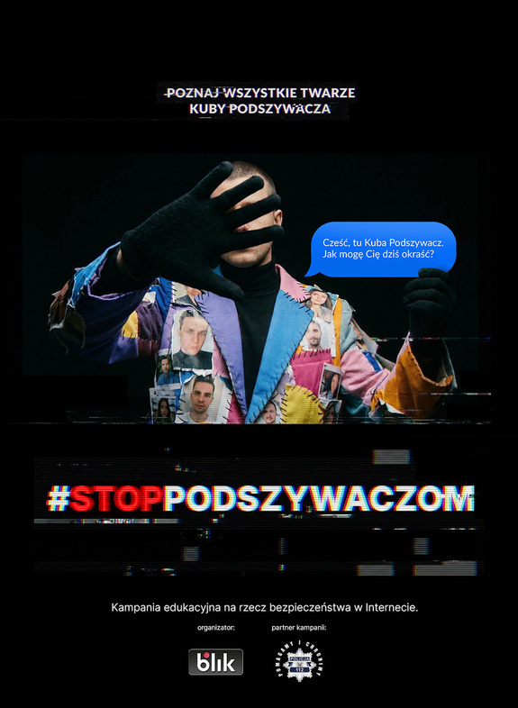 nie daj się oszukać metodą na podszywacza ogólnopolska kampania Blik i polskiej Policji
