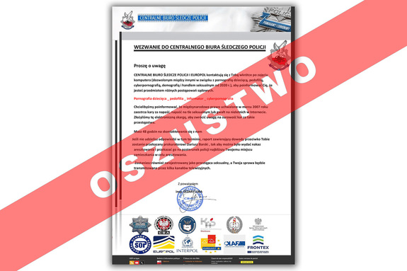 uwaga przestępcy podszywają się pod policjantów Centralnego Biura Śledczego Policji