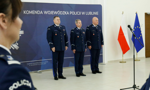 wprowadzenie Zastępców Komendanta Wojewódzkiego Policji w L:ublinie