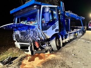 wypadek drogowy w Małkowie