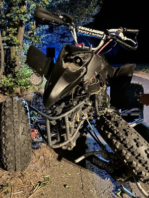 uszkodzony quad