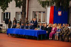 inauguracja roku szkolnego w oddziale o profilu mundurowym