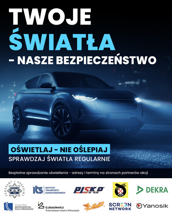 zdjęcia oświetlonego pojazdu